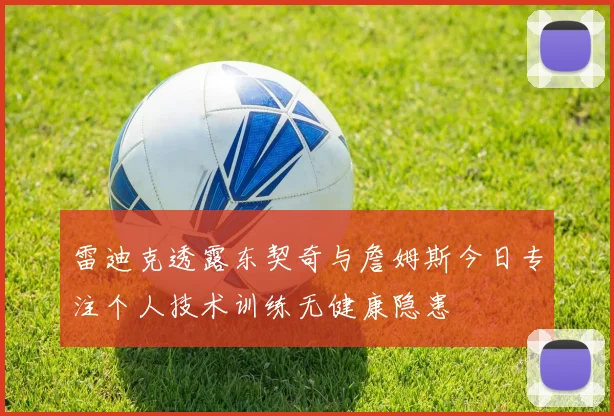 雷迪克透露东契奇与詹姆斯今日专注个人技术训练无健康隐患