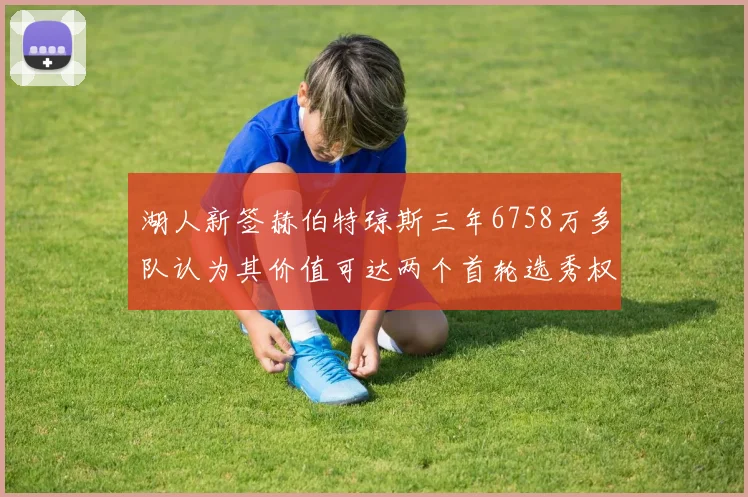 湖人新签赫伯特琼斯三年6758万多队认为其价值可达两个首轮选秀权